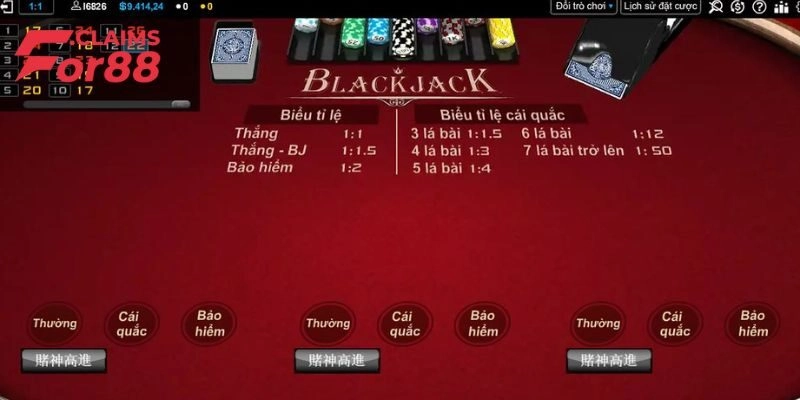 Chi tiết luật bài Blackjack